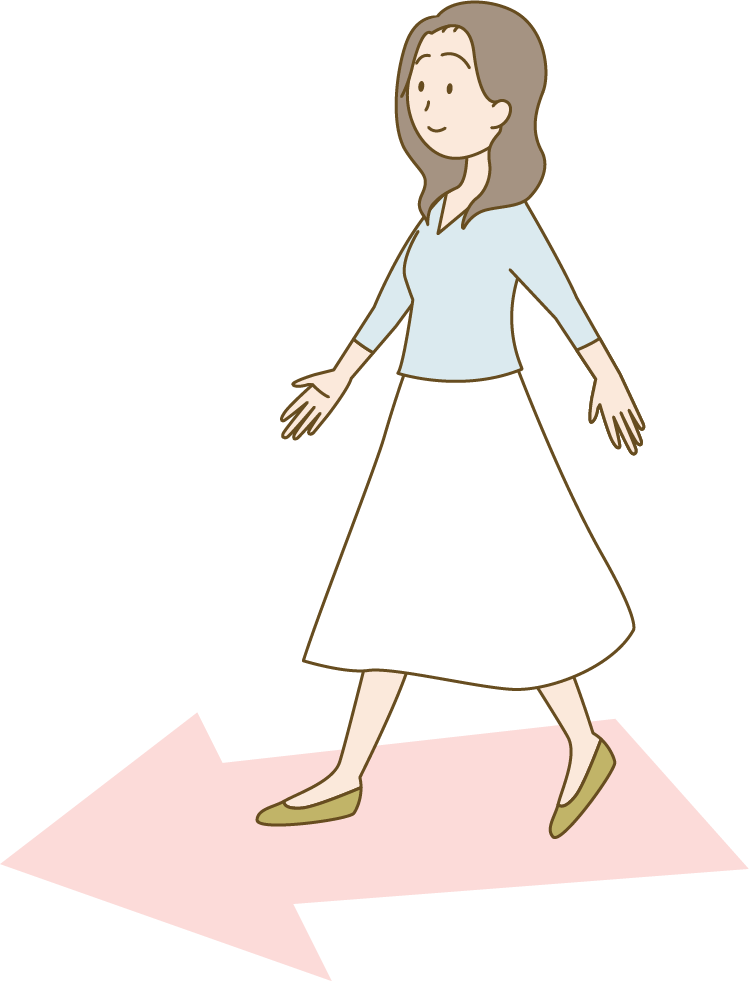 自分の中にある答えを見つけ出し、夫の不倫の悩みから解放され心が自立する女性