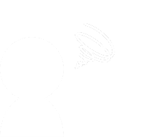 悩んでいる人形のアイコン